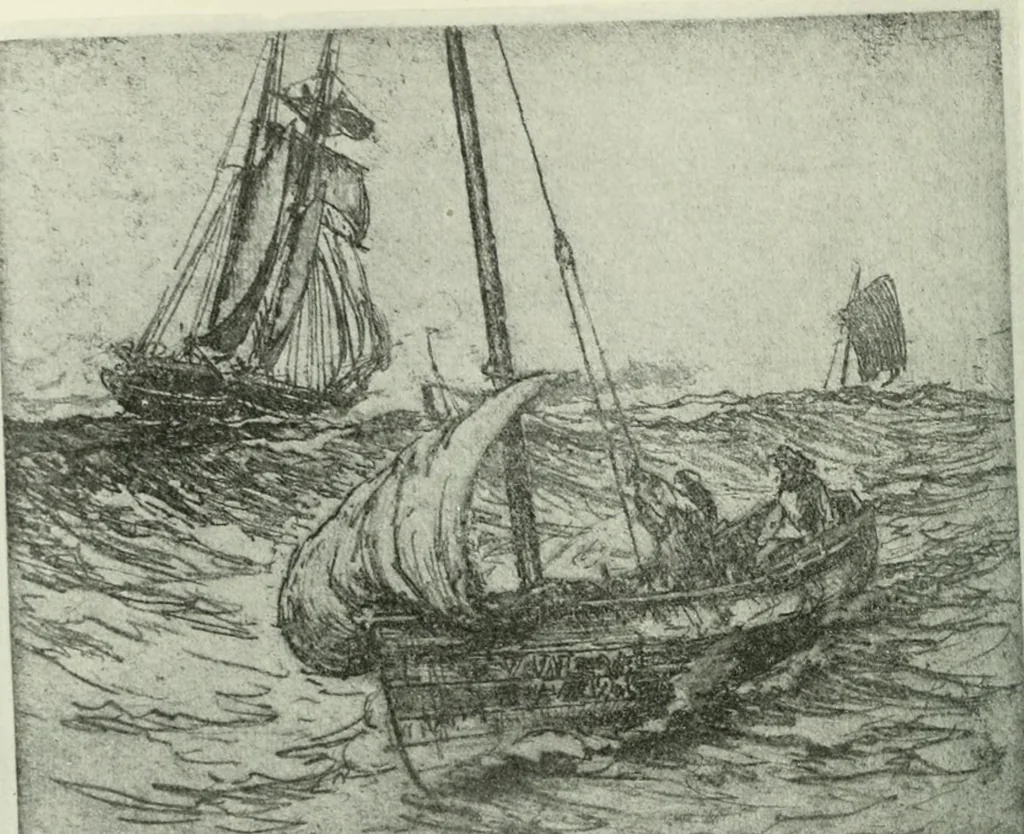 An illustration from International studio, 1897, leaf 285