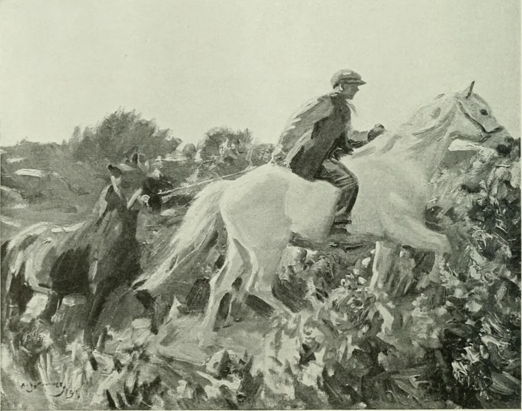 An illustration from International studio, 1897, leaf 341