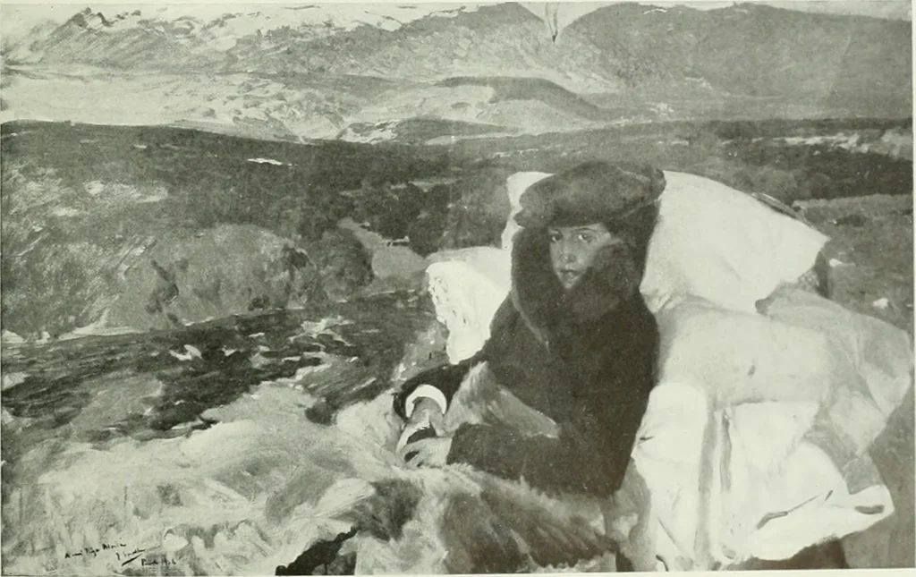 An illustration from International studio, 1897, leaf 36