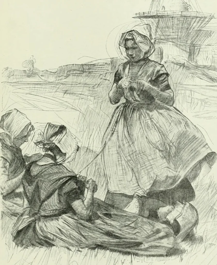 An illustration from International studio, 1897, leaf 372