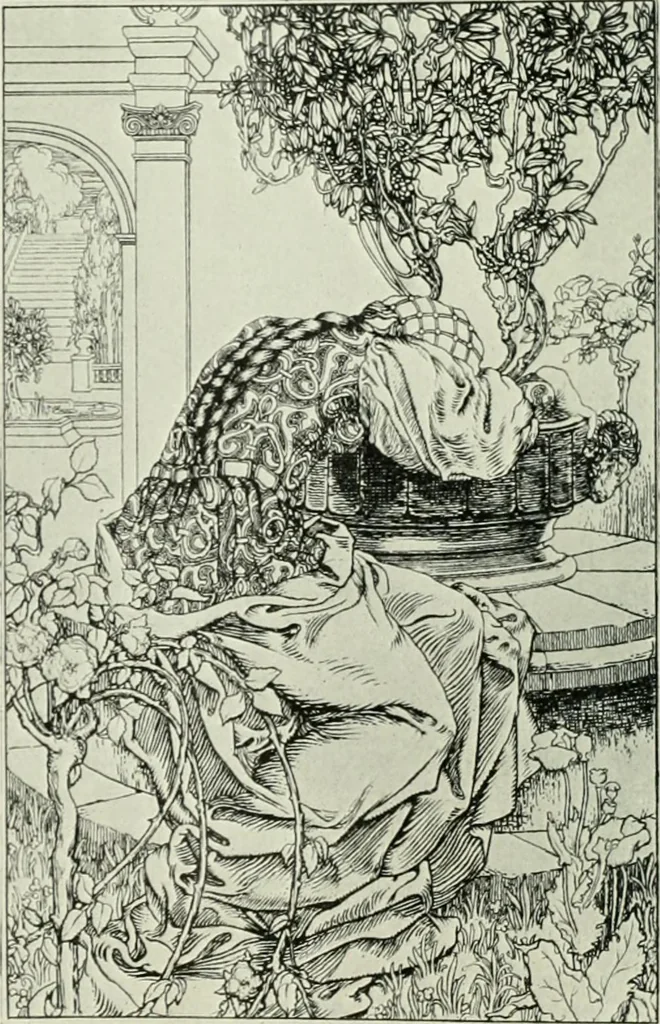 An illustration from International studio, 1897, leaf 375