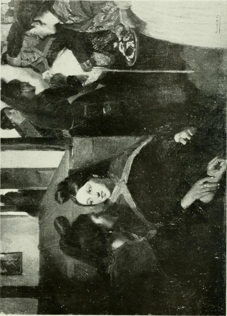An illustration from International studio, 1897, leaf 39