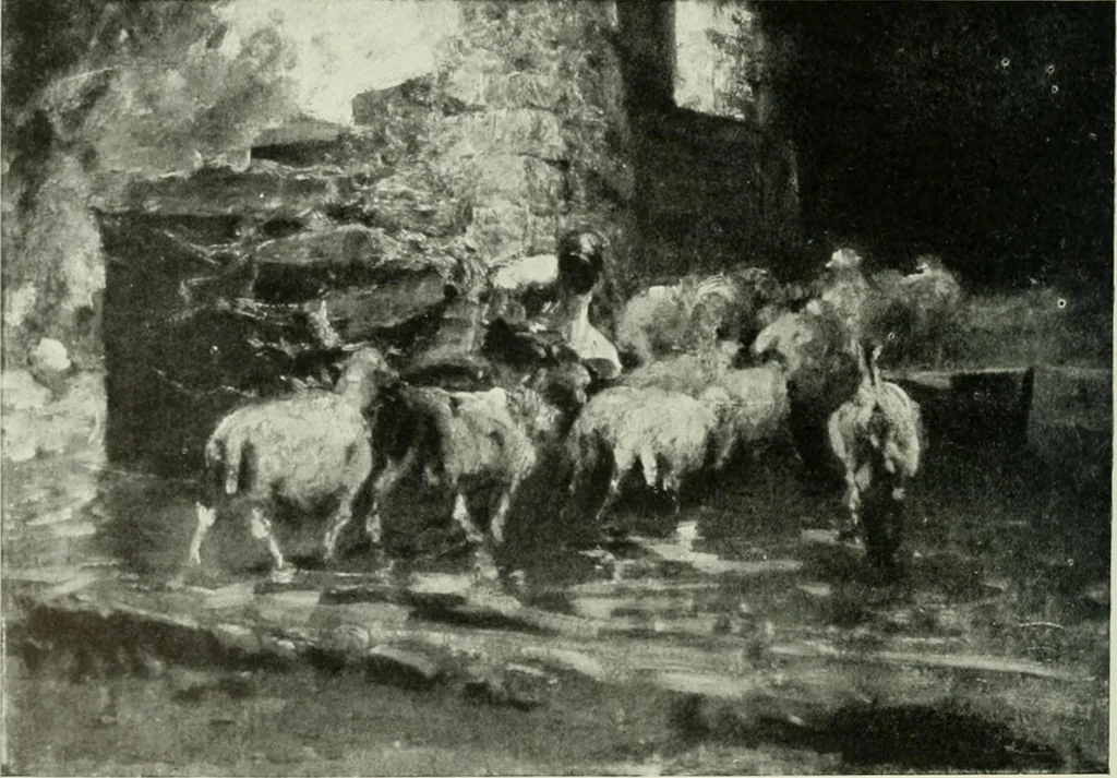 An illustration from International studio, 1897, leaf 405