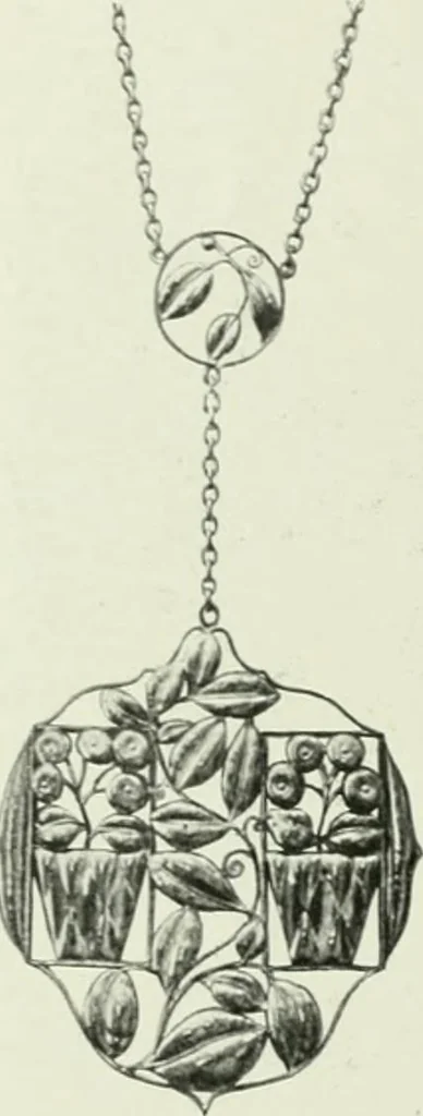 An illustration from International studio, 1897, leaf 411