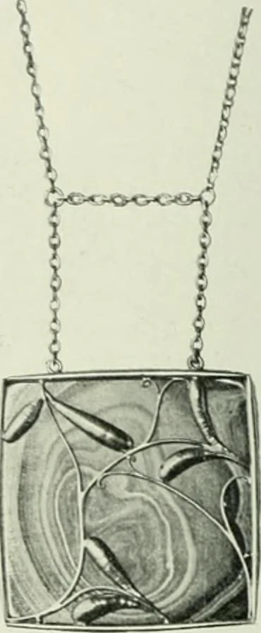 An illustration from International studio, 1897, leaf 411