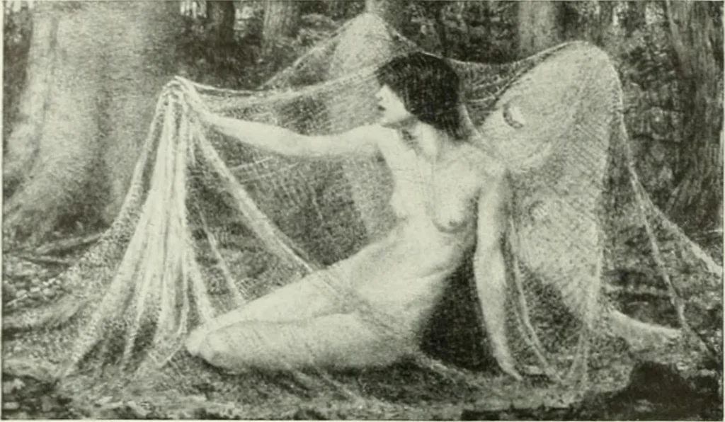 An illustration from International studio, 1897, leaf 413