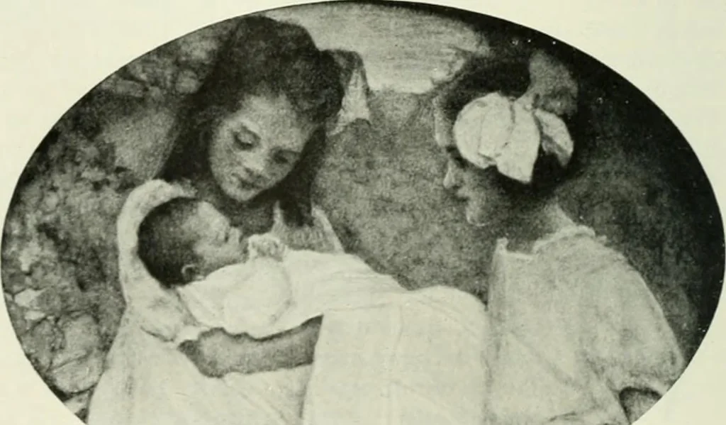 An illustration from International studio, 1897, leaf 413