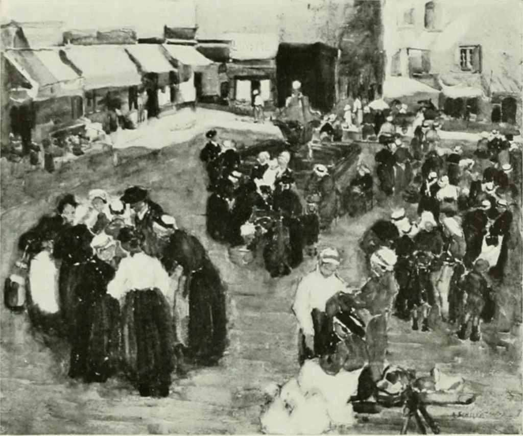 An illustration from International studio, 1897, leaf 45
