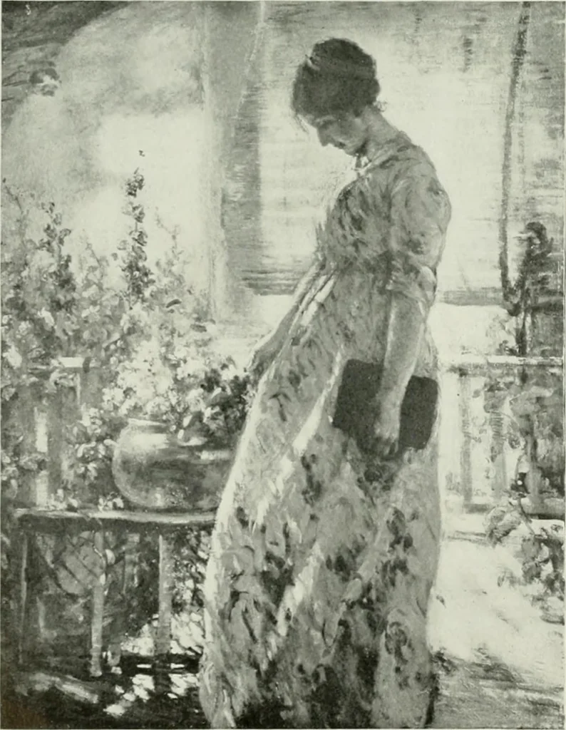 An illustration from International studio, 1897, leaf 71