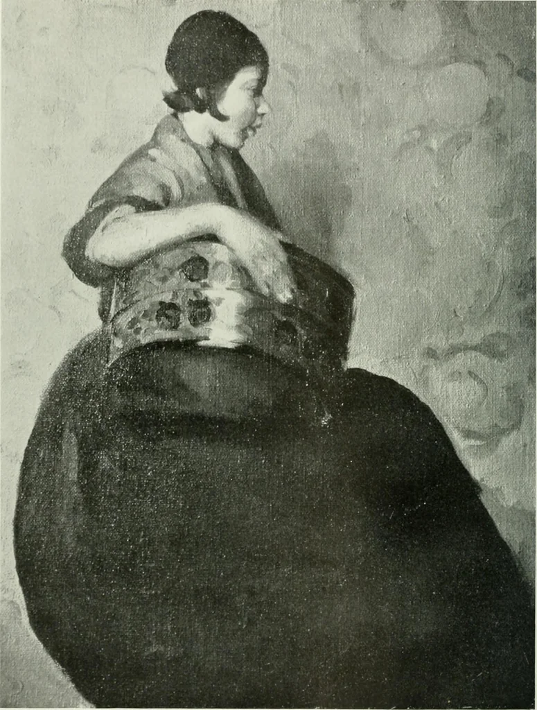 An illustration from International studio, 1897, leaf 77
