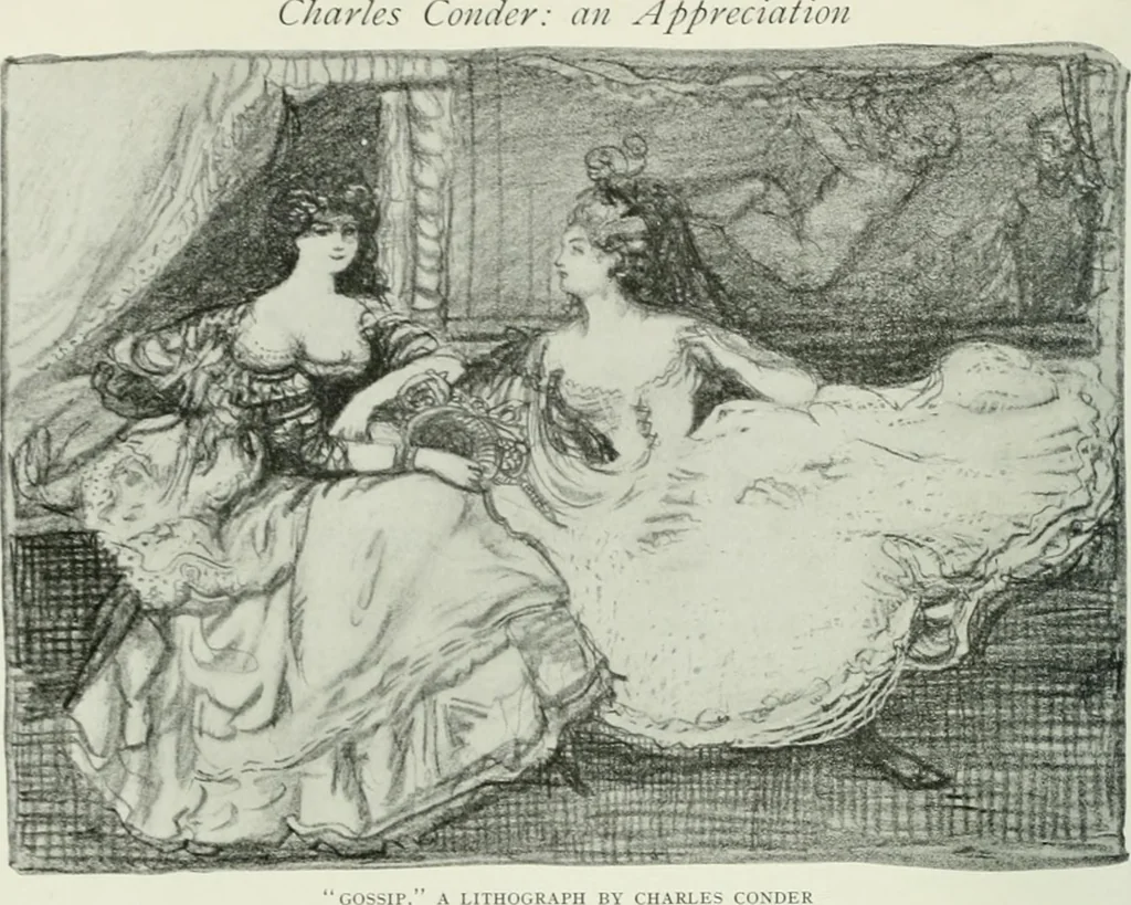 An illustration from International studio, 1897, leaf 89