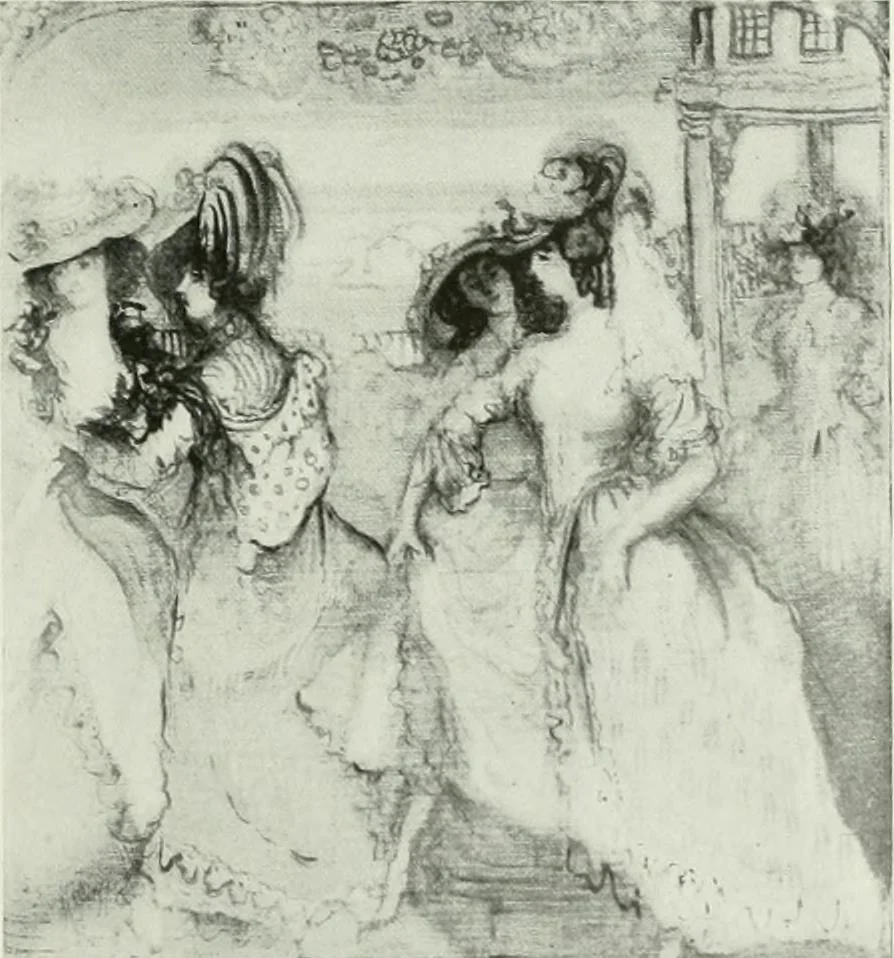 An illustration from International studio, 1897, leaf 90