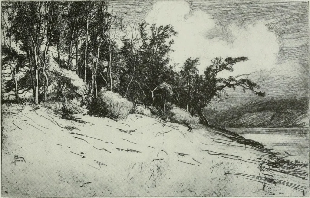 An illustration from International studio, 1897, leaf 104