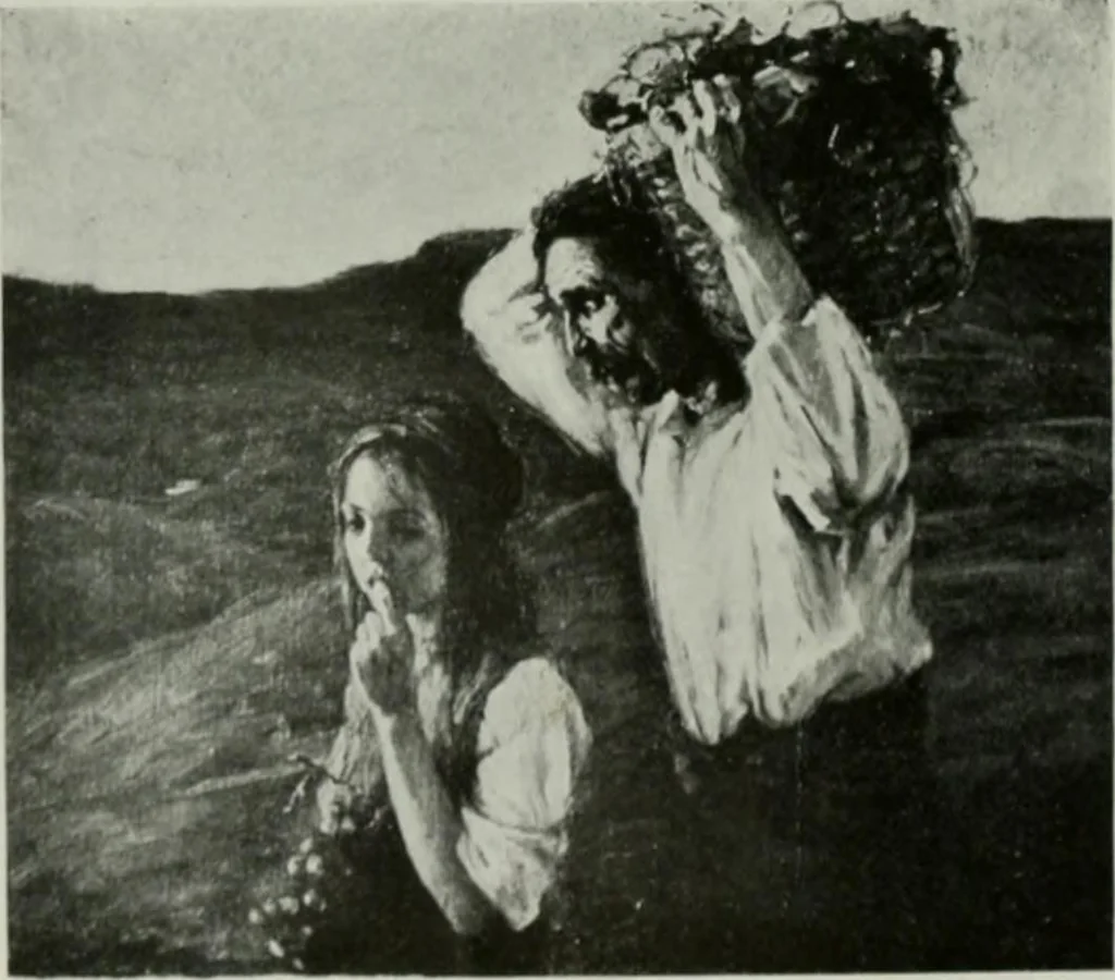 An illustration from International studio, 1897, leaf 107