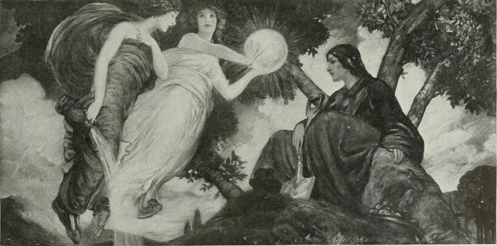 An illustration from International studio, 1897, leaf 116