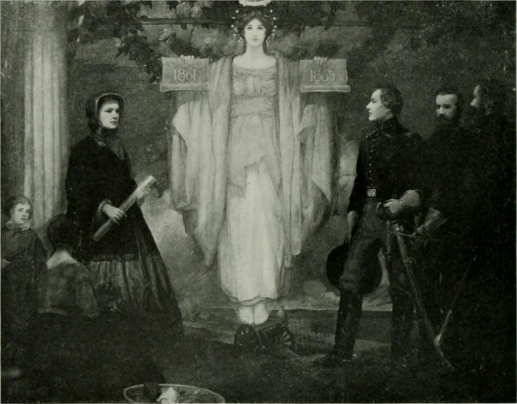 An illustration from International studio, 1897, leaf 121