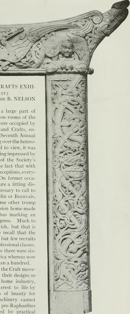 An illustration from International studio, 1897, leaf 128