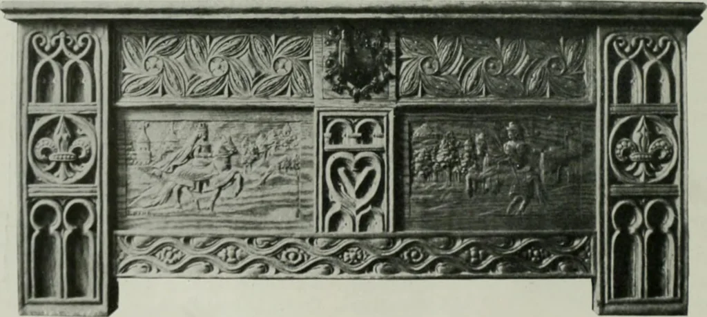 An illustration from International studio, 1897, leaf 129