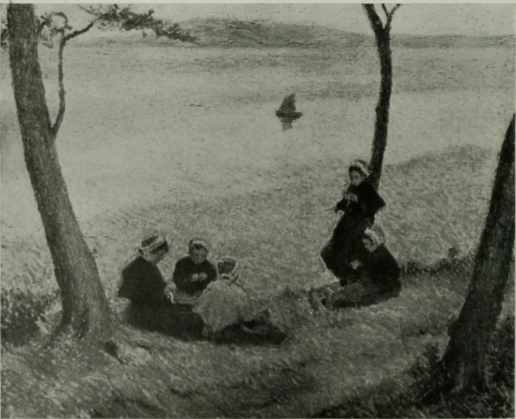 An illustration from International studio, 1897, leaf 135