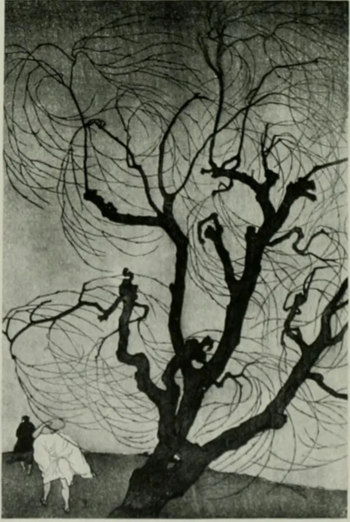 An illustration from International studio, 1897, leaf 137