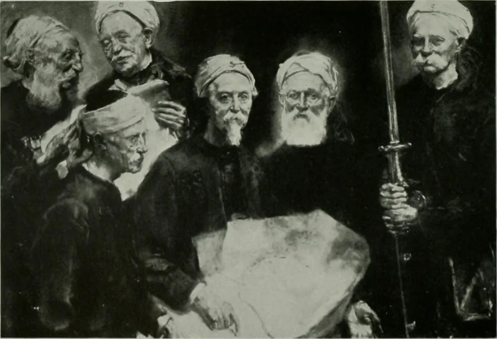 An illustration from International studio, 1897, leaf 141