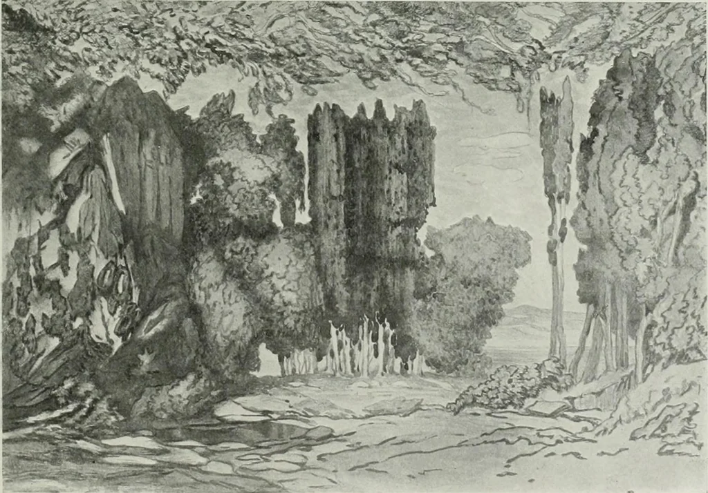 An illustration from International studio, 1897, leaf 144