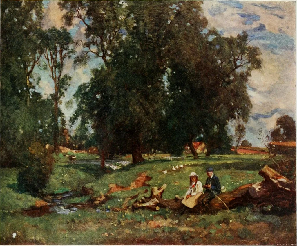 An illustration from International studio, 1897, leaf 154