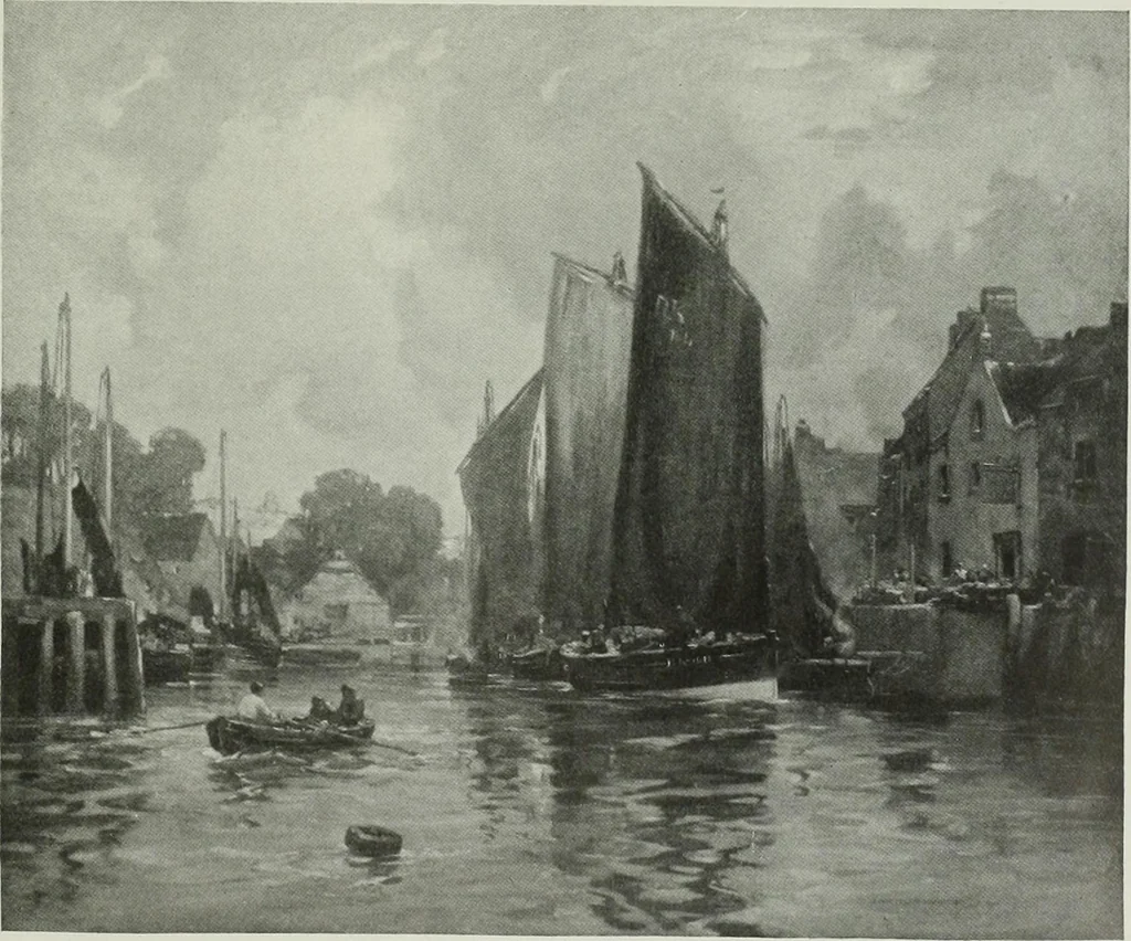 An illustration from International studio, 1897, leaf 160