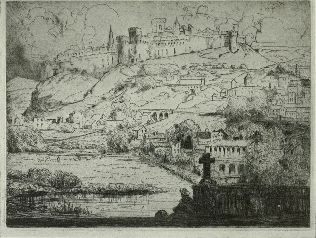 An illustration from International studio, 1897, leaf 166