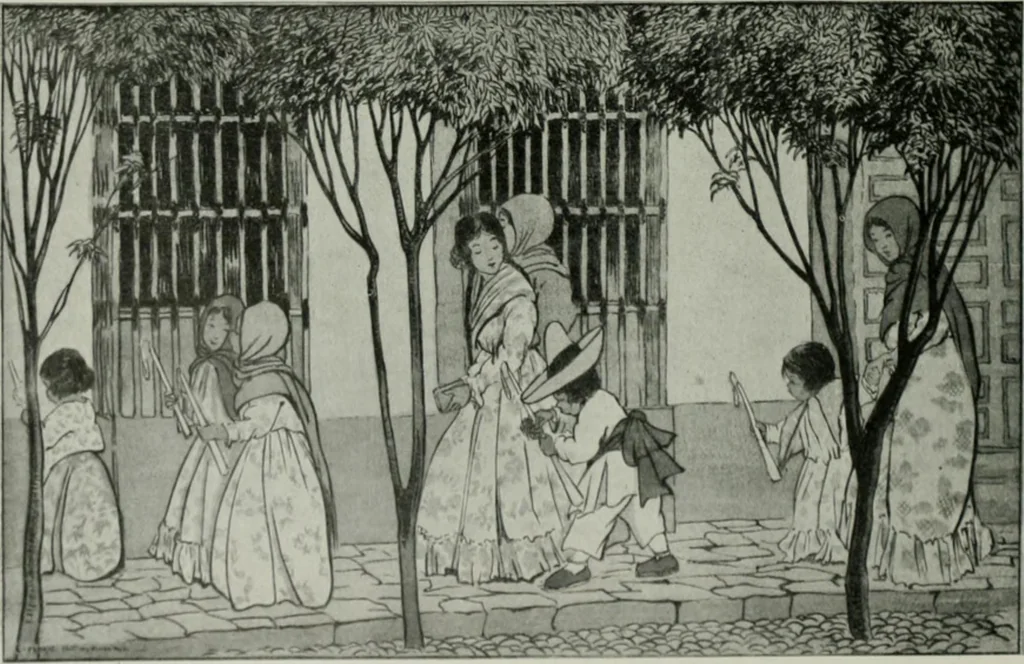 An illustration from International studio, 1897, leaf 167