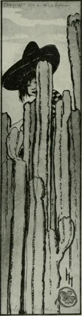 An illustration from International studio, 1897, leaf 171
