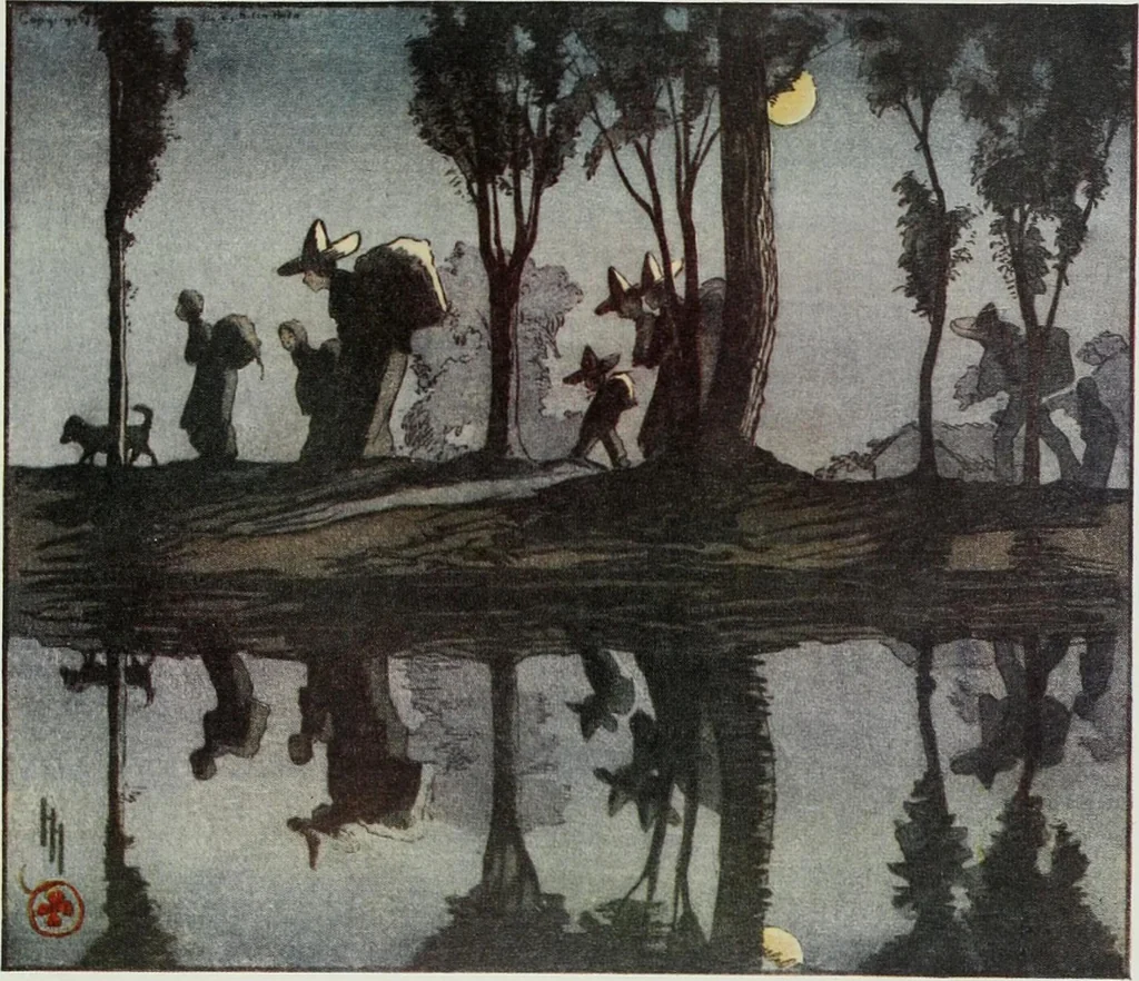 An illustration from International studio, 1897, leaf 176