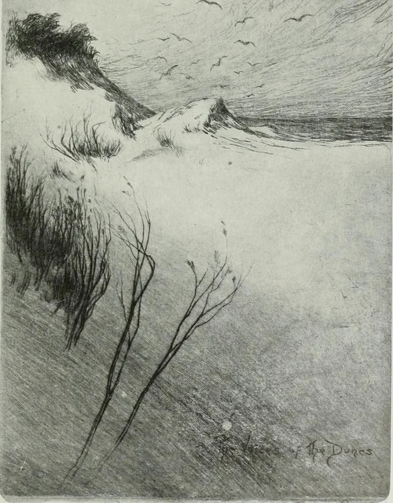 An illustration from International studio, 1897, leaf 18