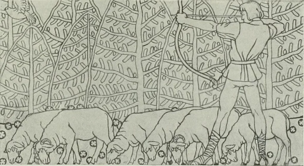 An illustration from International studio, 1897, leaf 180