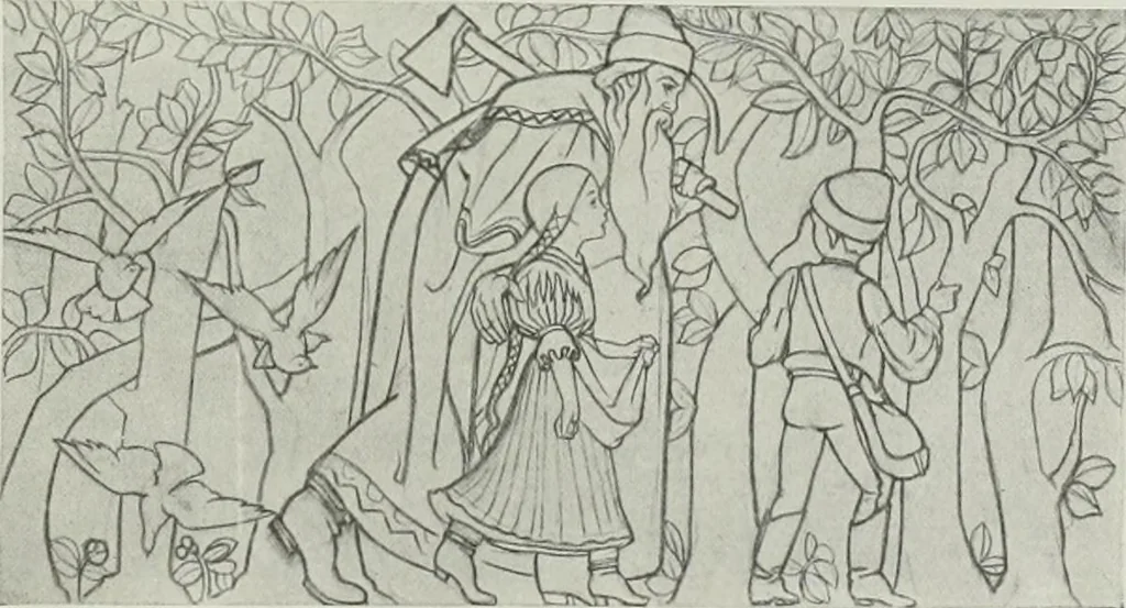 An illustration from International studio, 1897, leaf 180