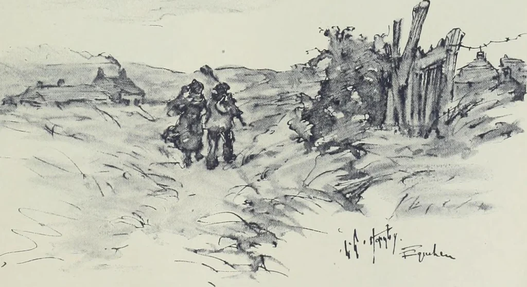 An illustration from International studio, 1897, leaf 186
