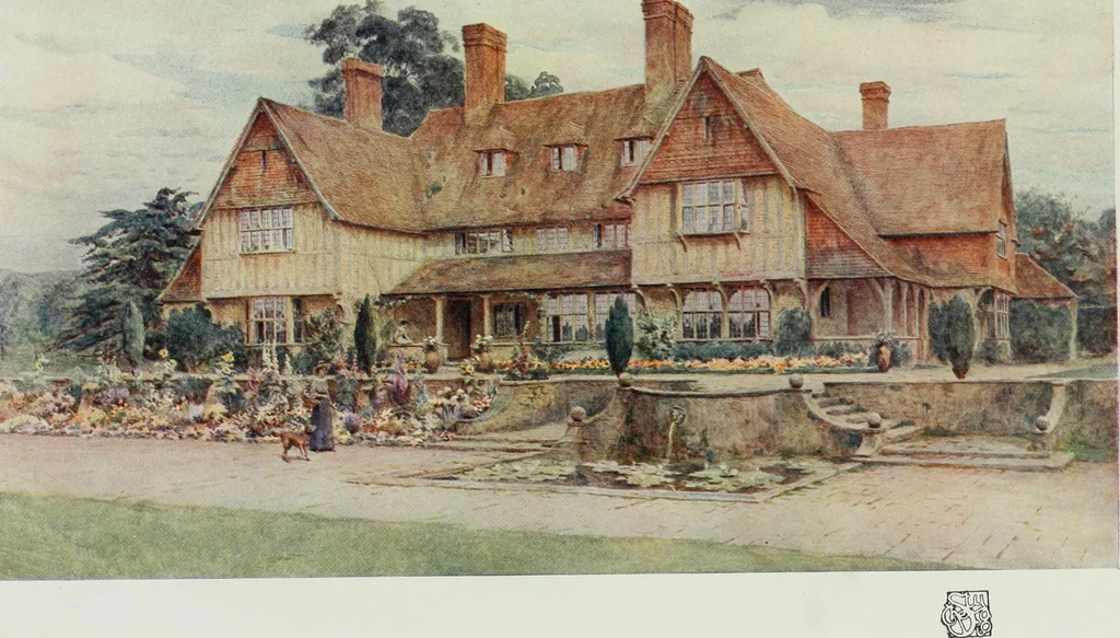 An illustration from International studio, 1897, leaf 196