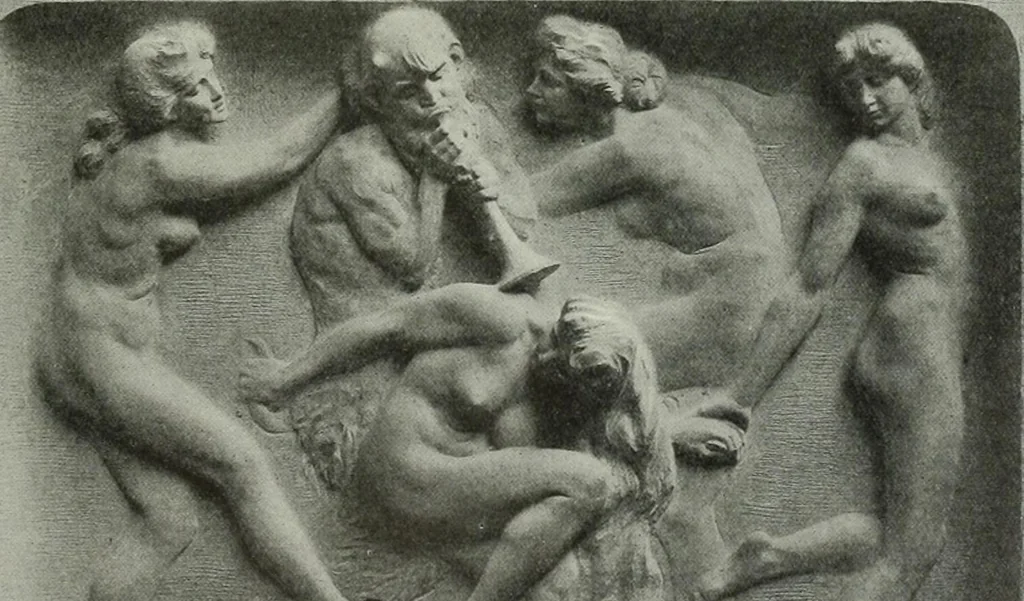 An illustration from International studio, 1897, leaf 208