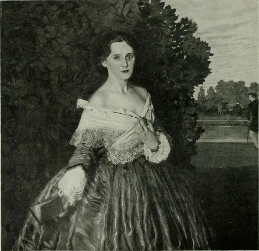 An illustration from International studio, 1897, leaf 245