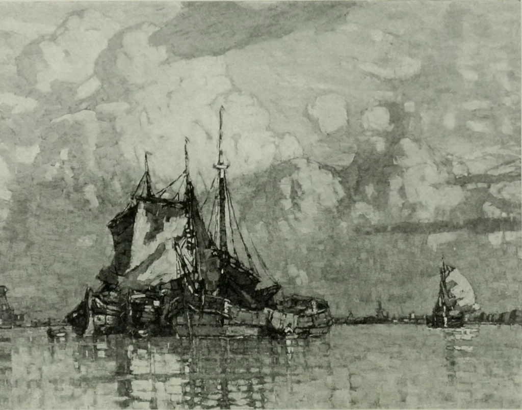 An illustration from International studio, 1897, leaf 277
