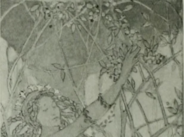 An illustration from International studio, 1897, leaf 279
