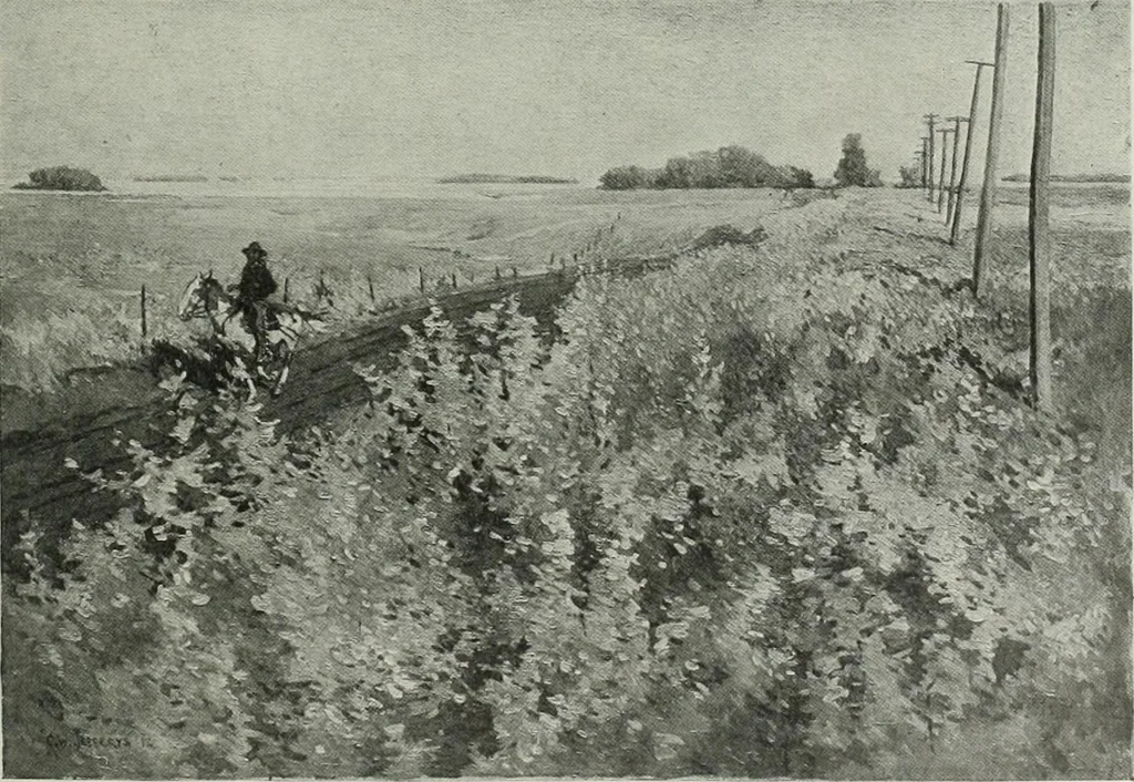 An illustration from International studio, 1897, leaf 298