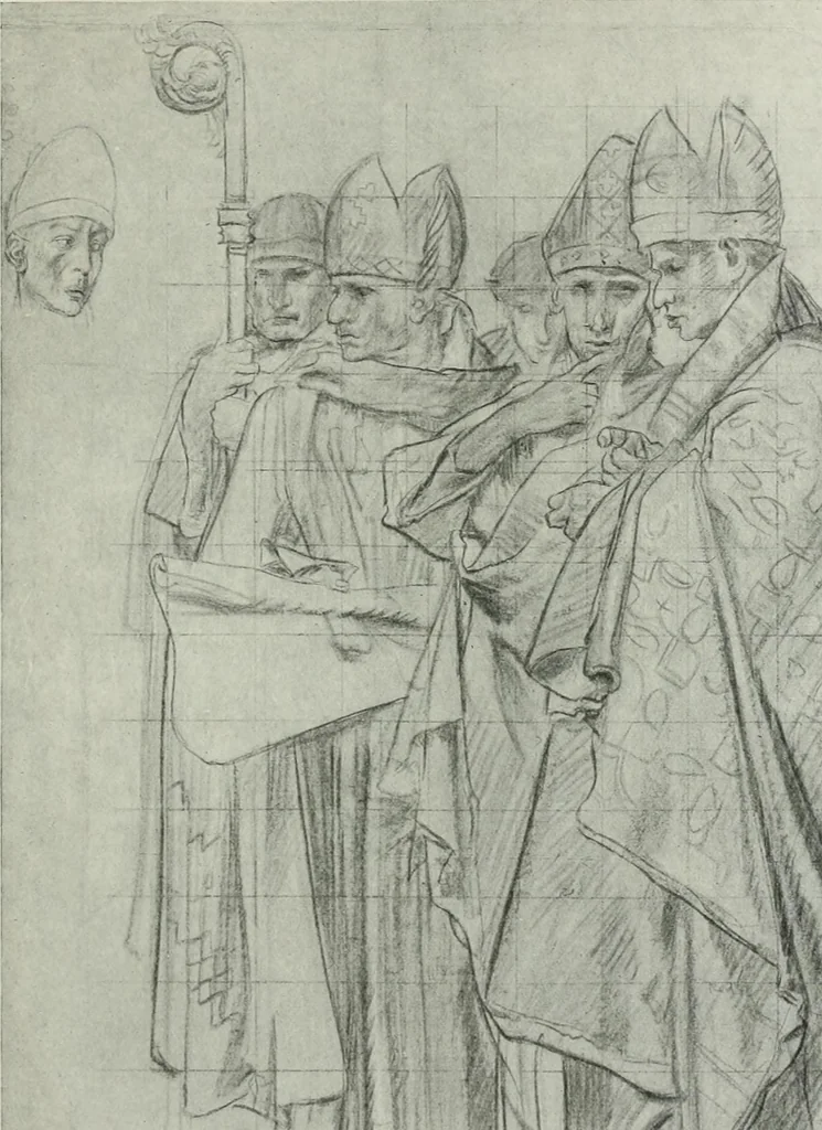 An illustration from International studio, 1897, leaf 312