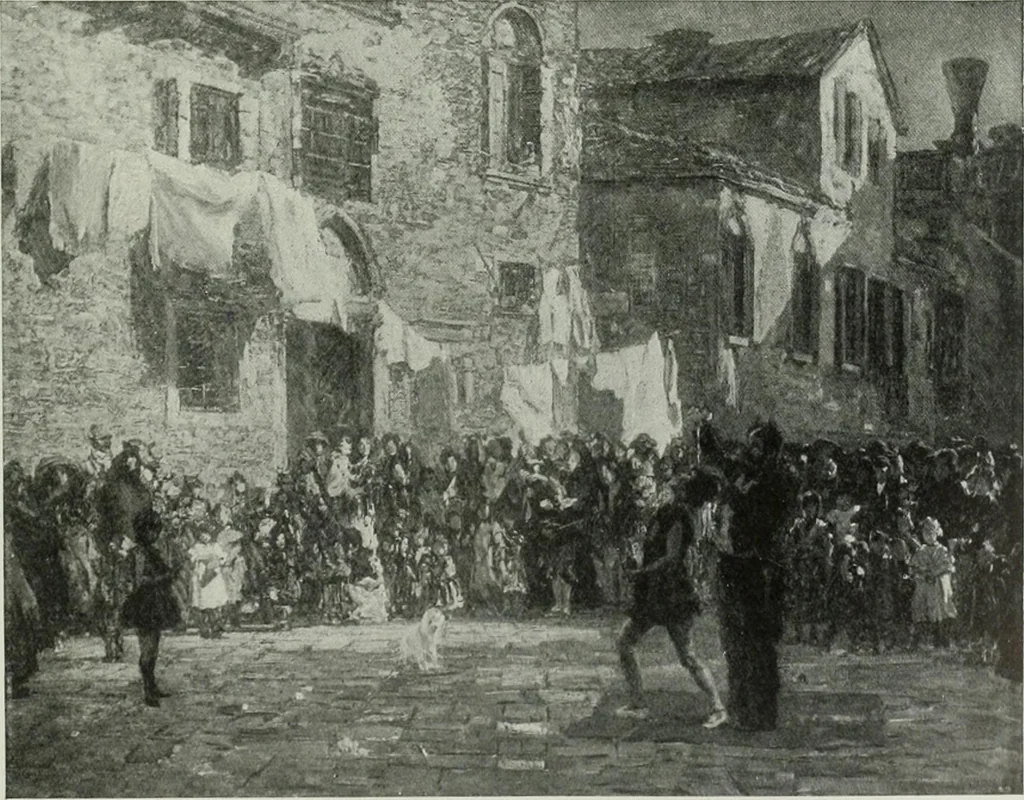 An illustration from International studio, 1897, leaf 318