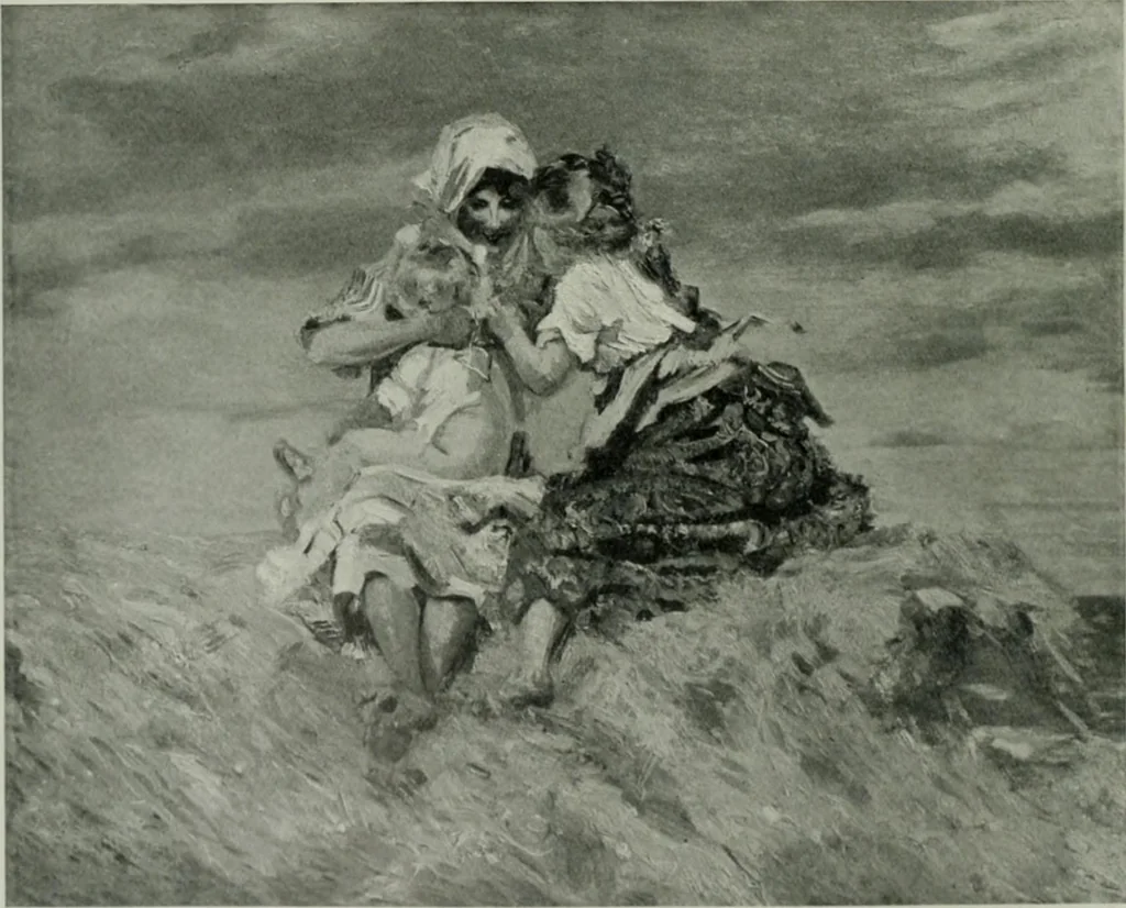 An illustration from International studio, 1897, leaf 319