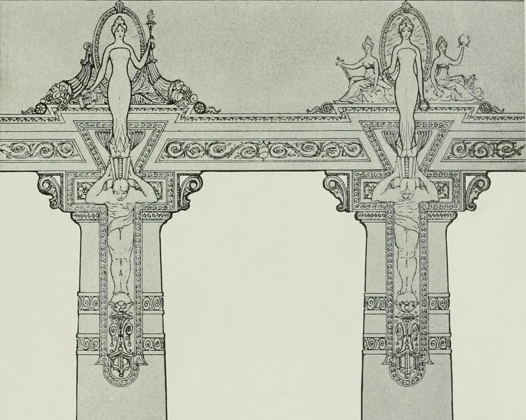 An illustration from International studio, 1897, leaf 34