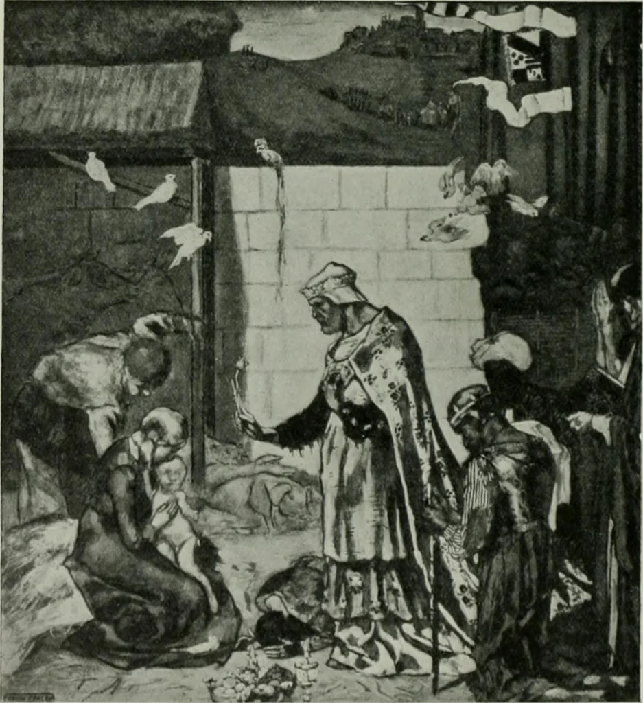 An illustration from International studio, 1897, leaf 357