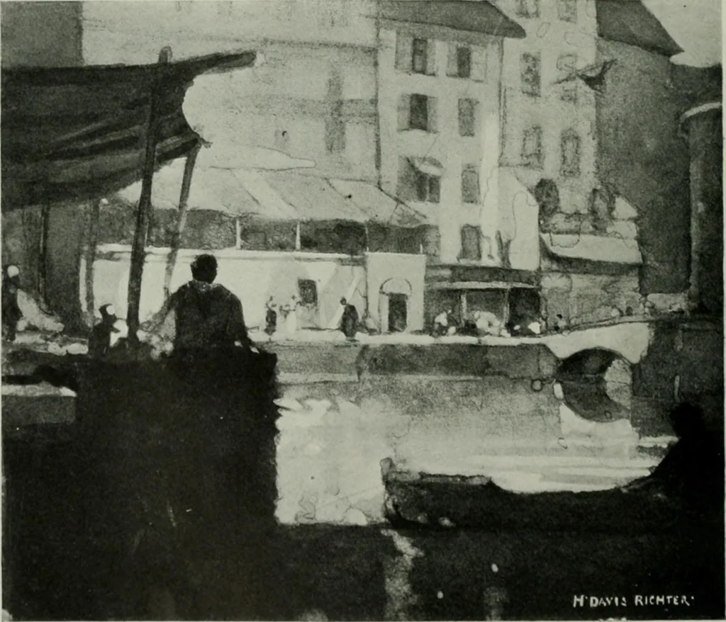 An illustration from International studio, 1897, leaf 361