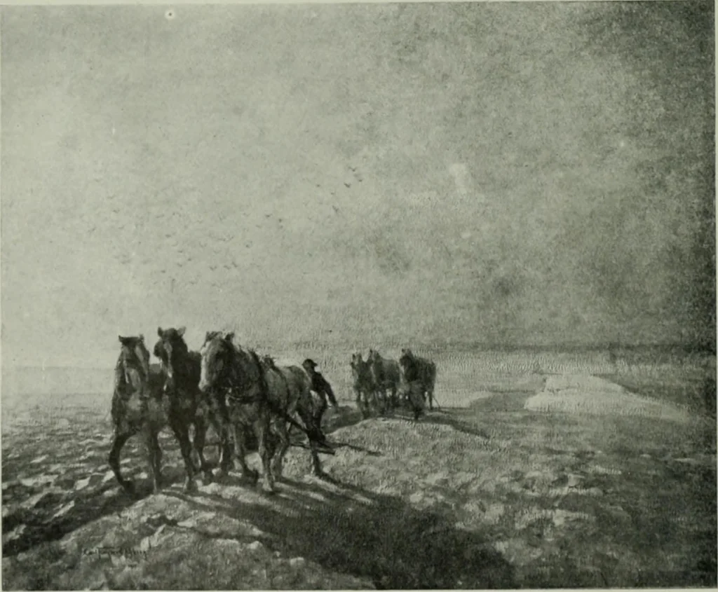 An illustration from International studio, 1897, leaf 365