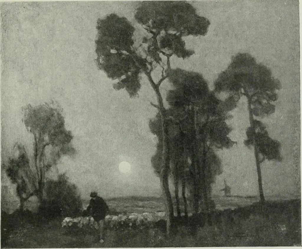 An illustration from International studio, 1897, leaf 366